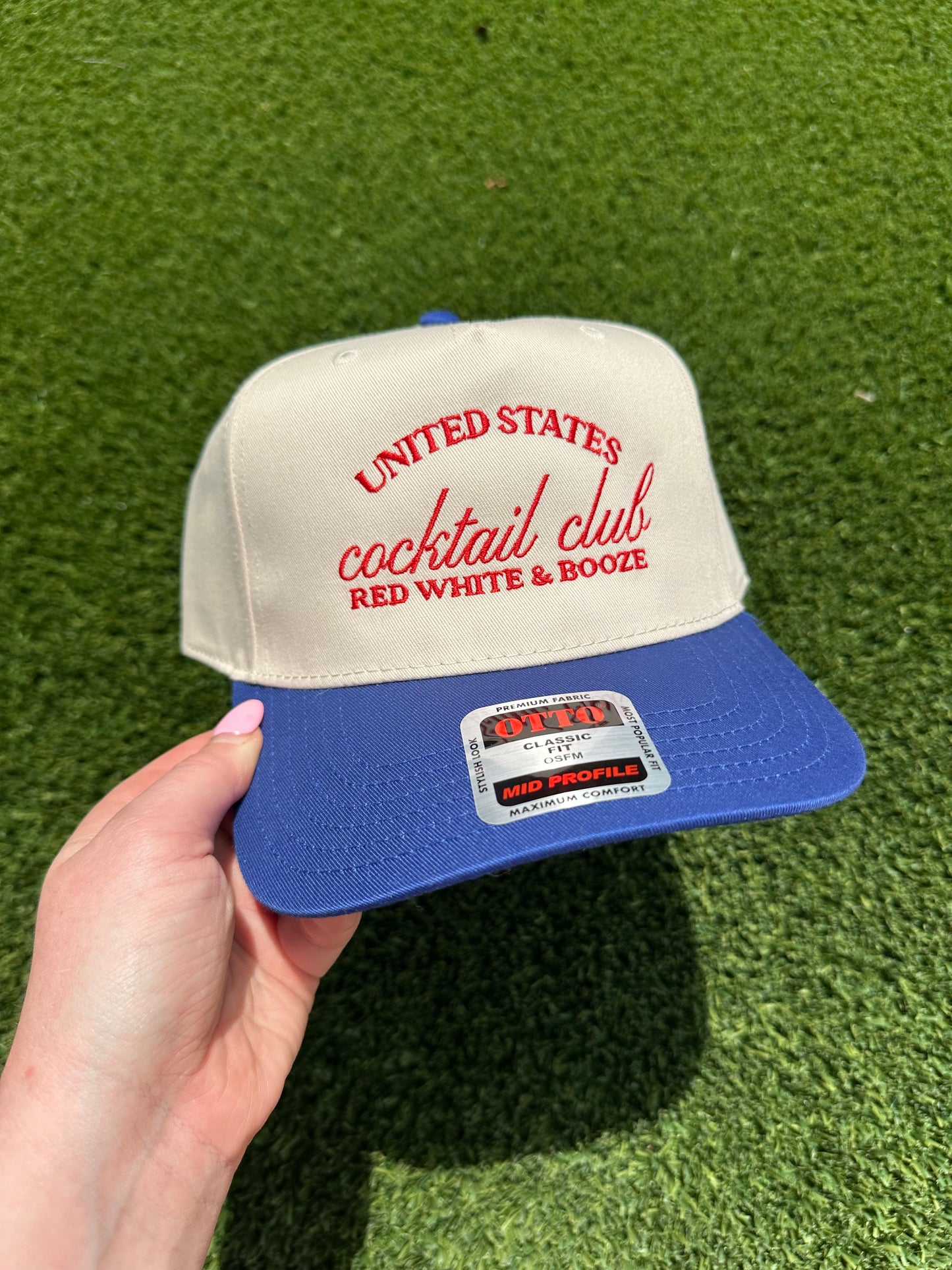 Red White & Booze Hat